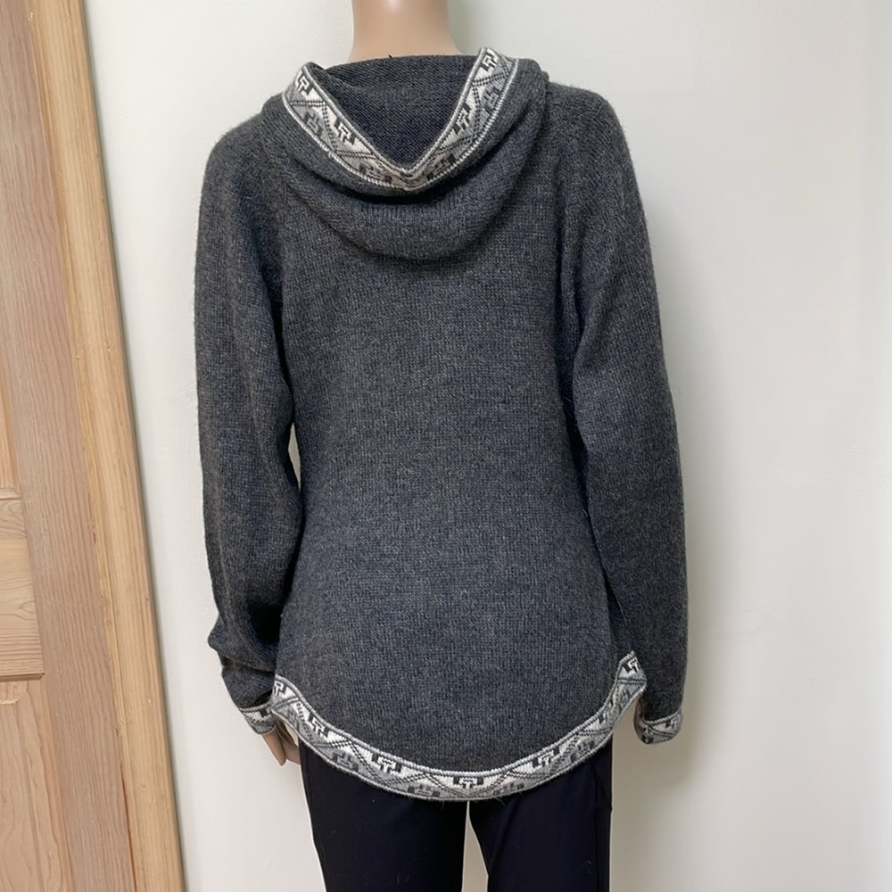 100% Alpaca sweater Peruvian style - Picture 4 of 6